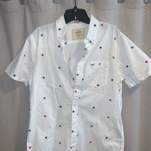 Hollister Short Sleeve Button Down Shirt